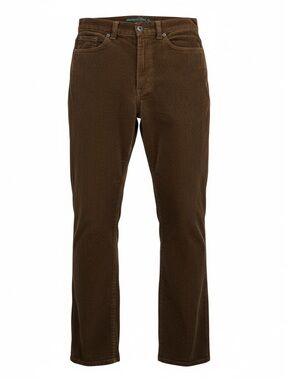 Lauren Jeans Co. by Ralph Lauren Women's Straight-Leg Corduroy Pants - Brown